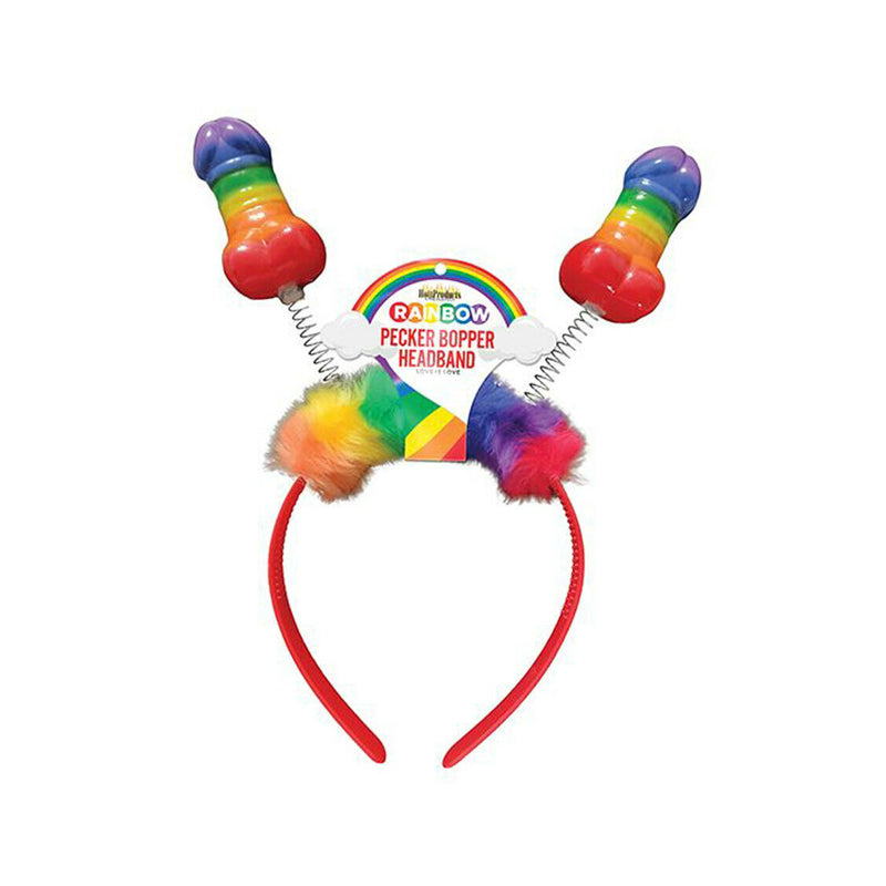 Rainbow Pecker Bopper | 818631033133 | Discreet Personal Wellness