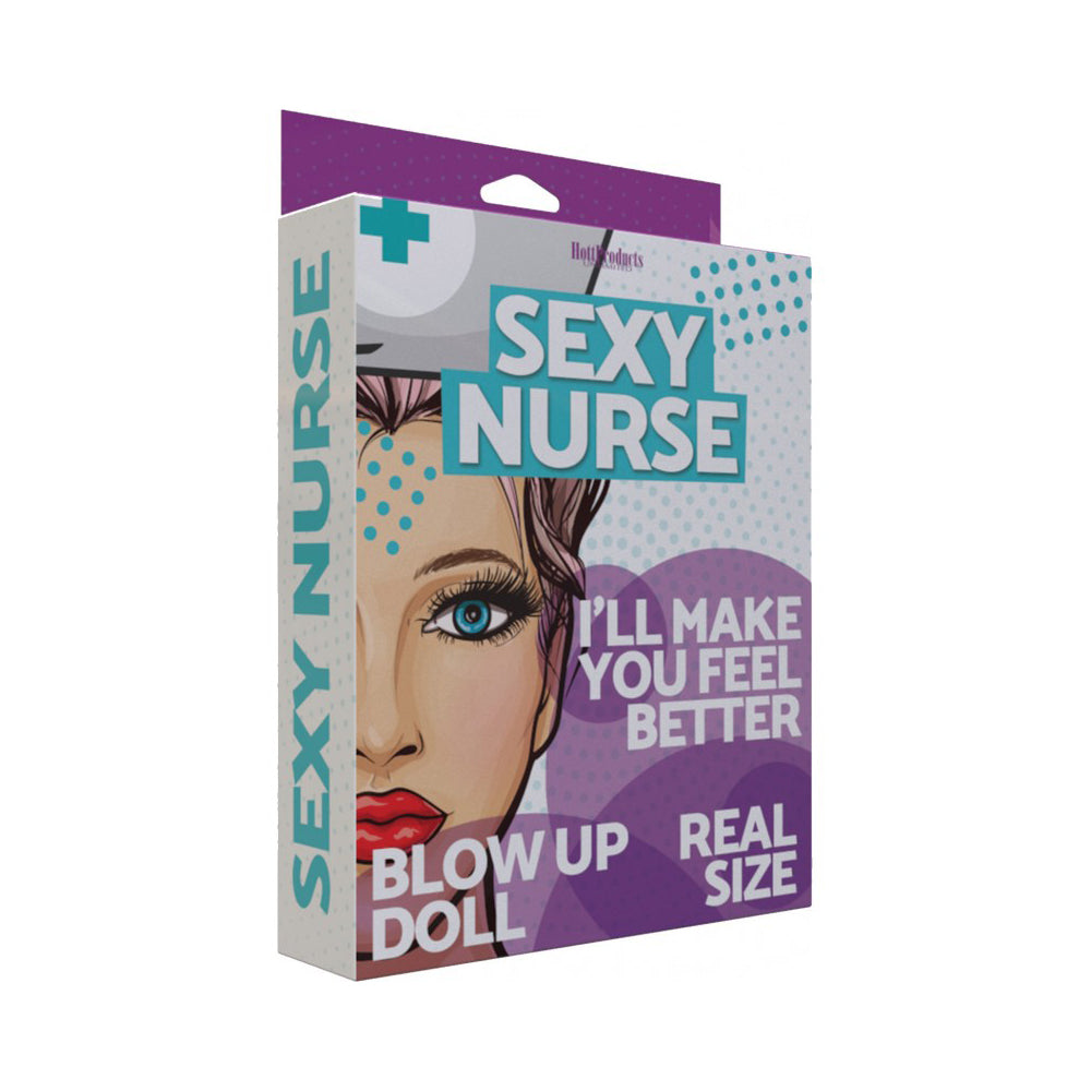 Sexy Nurse Inflatable Party Doll | 818631033331 | Discreet Personal Wellness