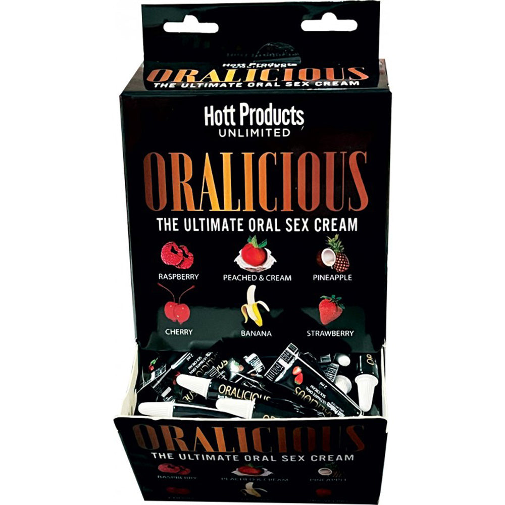 Oralicious Assorted Flavors 144Pc 2 ml. Tubes | 818631033508 | Discreet Personal Wellness