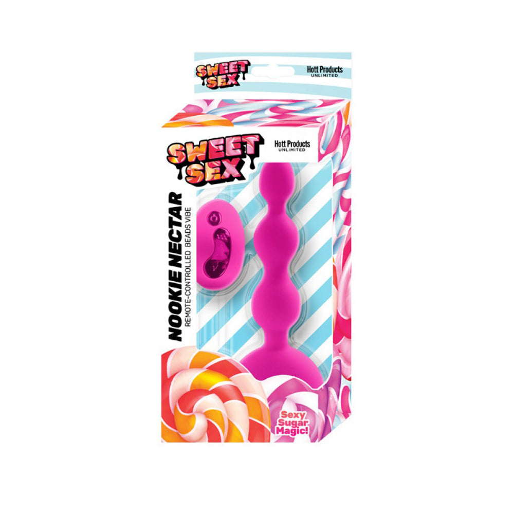 Sweet Sex Nookie Nectar Silicone Plunger W Remote 10 Mode Vibration Magenta | 818631034154 | Discreet Personal Wellness
