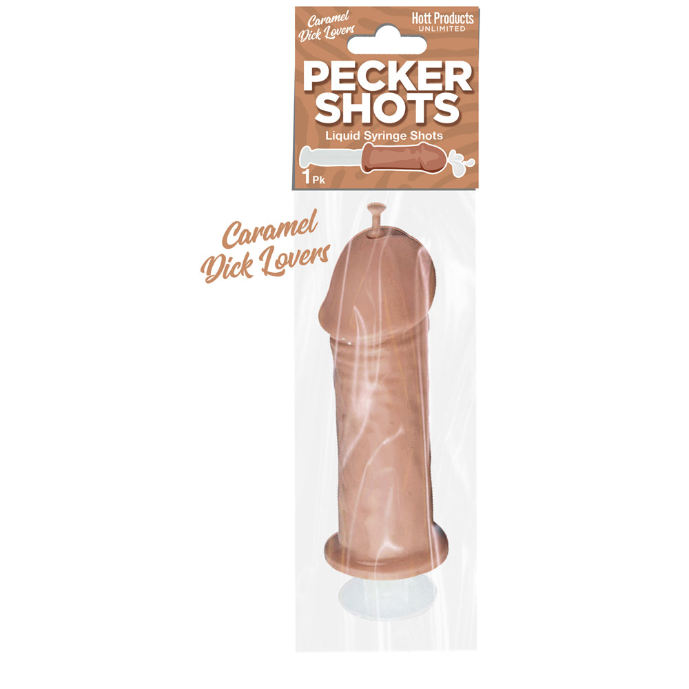 Pecker Shot Syringe Brown | 818631034659 | Discreet Personal Wellness