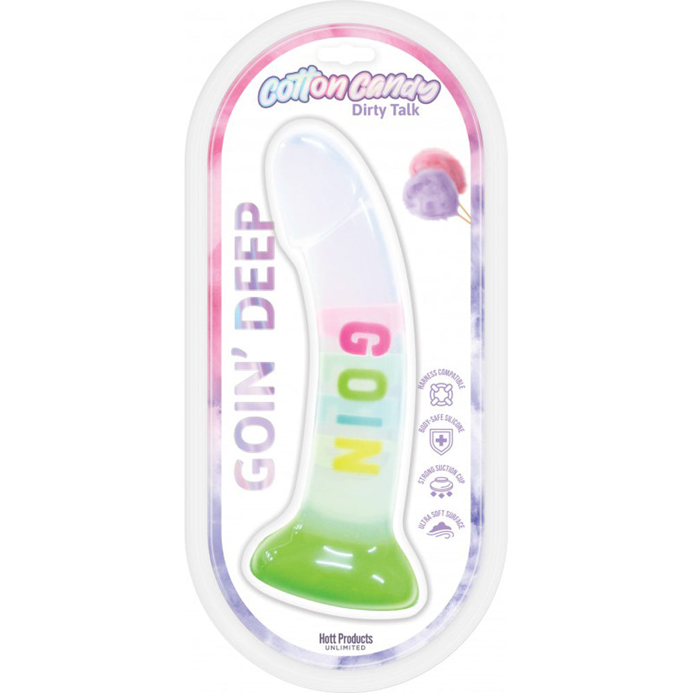 Cotton Candy Goin Deep 7" Dildo | 818631034932 | Discreet Personal Wellness
