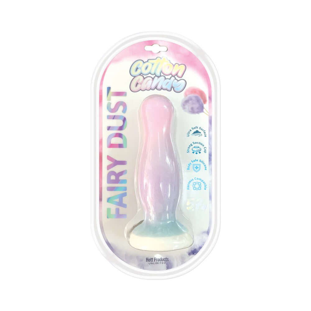 Cotton Candy Fairy Dust 5.7'' Dildo | 818631035038 | Discreet Personal Wellness