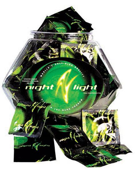 Night Light G.I.D Condoms 144Pcs/Bowl | 818631102754 | Discreet Personal Wellness
