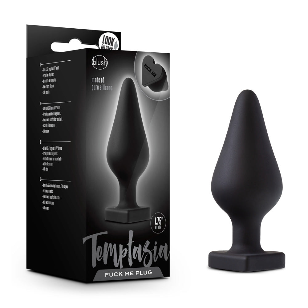 Temptasia fun Me Butt Plug Black | 819835025443 | Discreet Personal Wellness