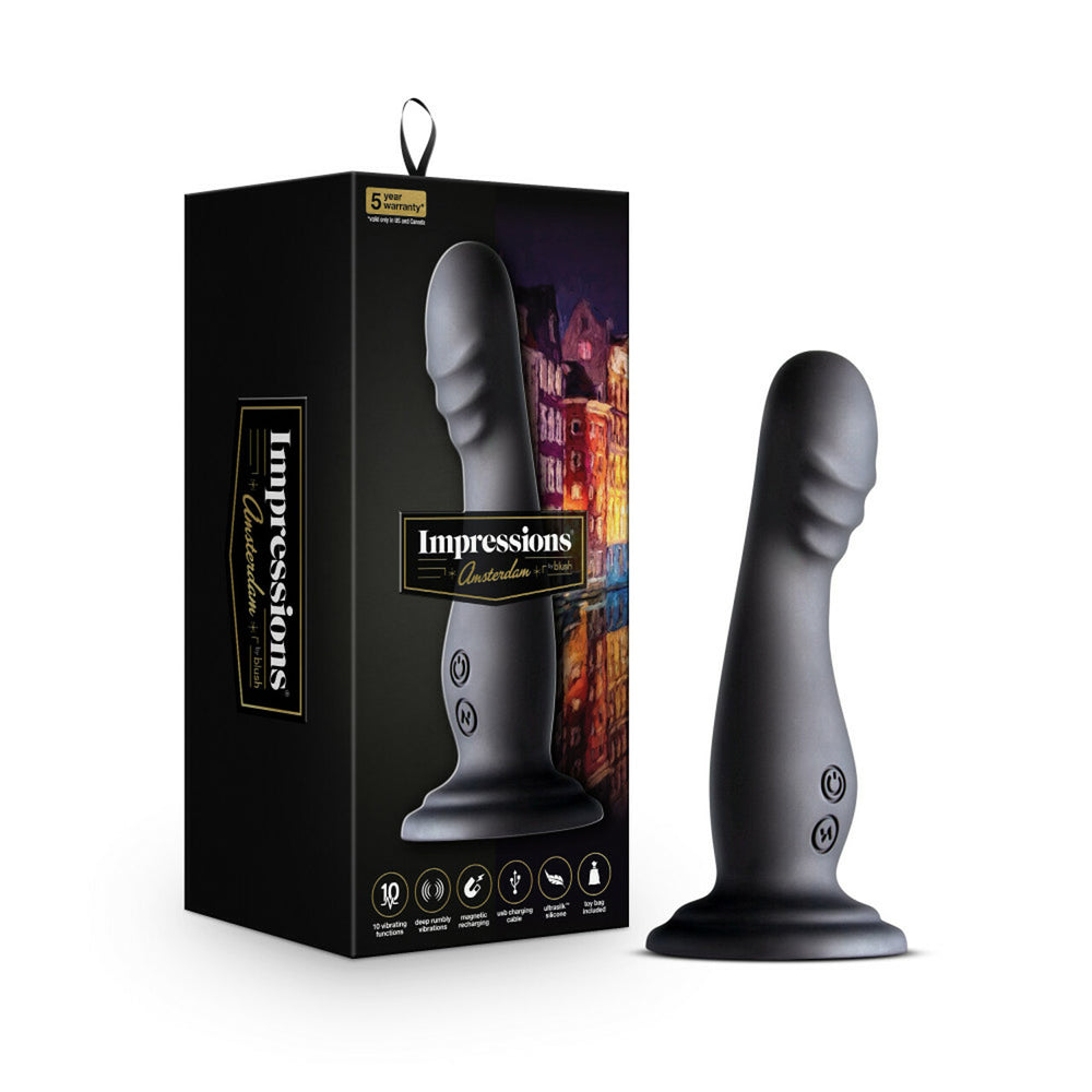 Impressions Amsterdam Black | 819835028161 | Discreet Personal Wellness