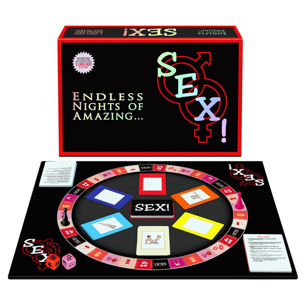 Sex! Board Game | 825156107263 | Discreet Personal Wellness