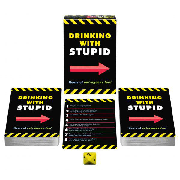 Drinking With Stupid | 825156108642 | Discreet Personal Wellness