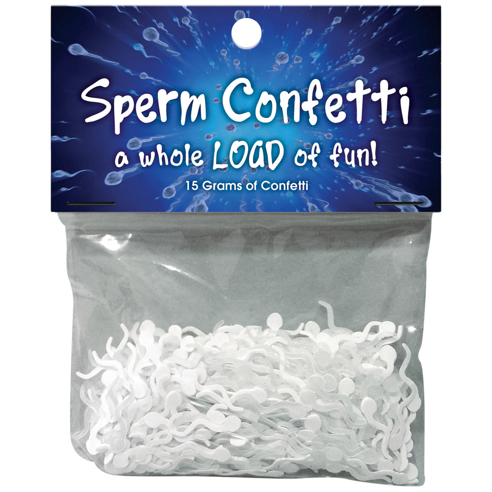 Sperm Confetti | 825156108734 | Discreet Personal Wellness