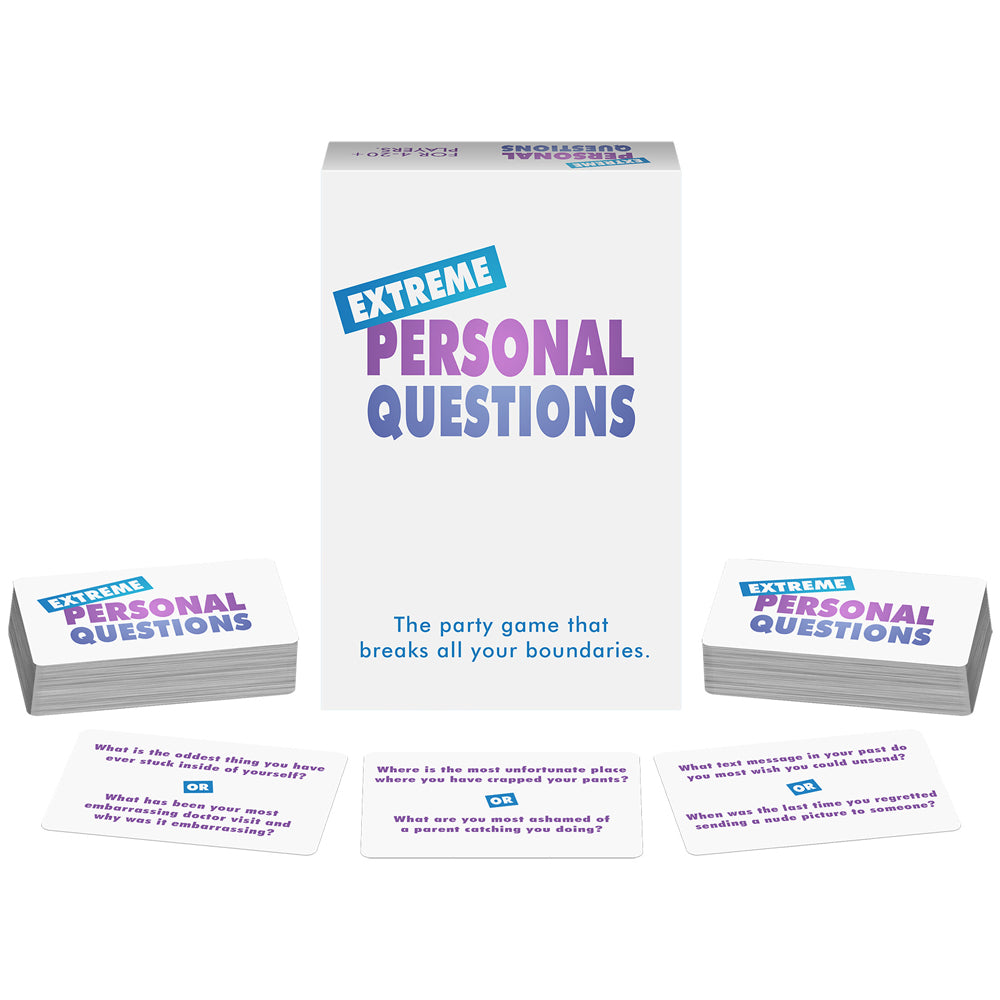Extreme Personal Questions | 825156110041 | Discreet Personal Wellness
