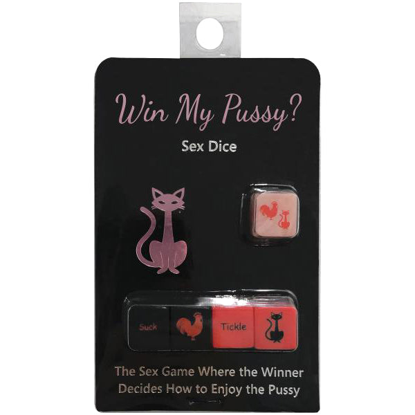 Win My Vagina? Sex Dice | 825156110270 | Discreet Personal Wellness