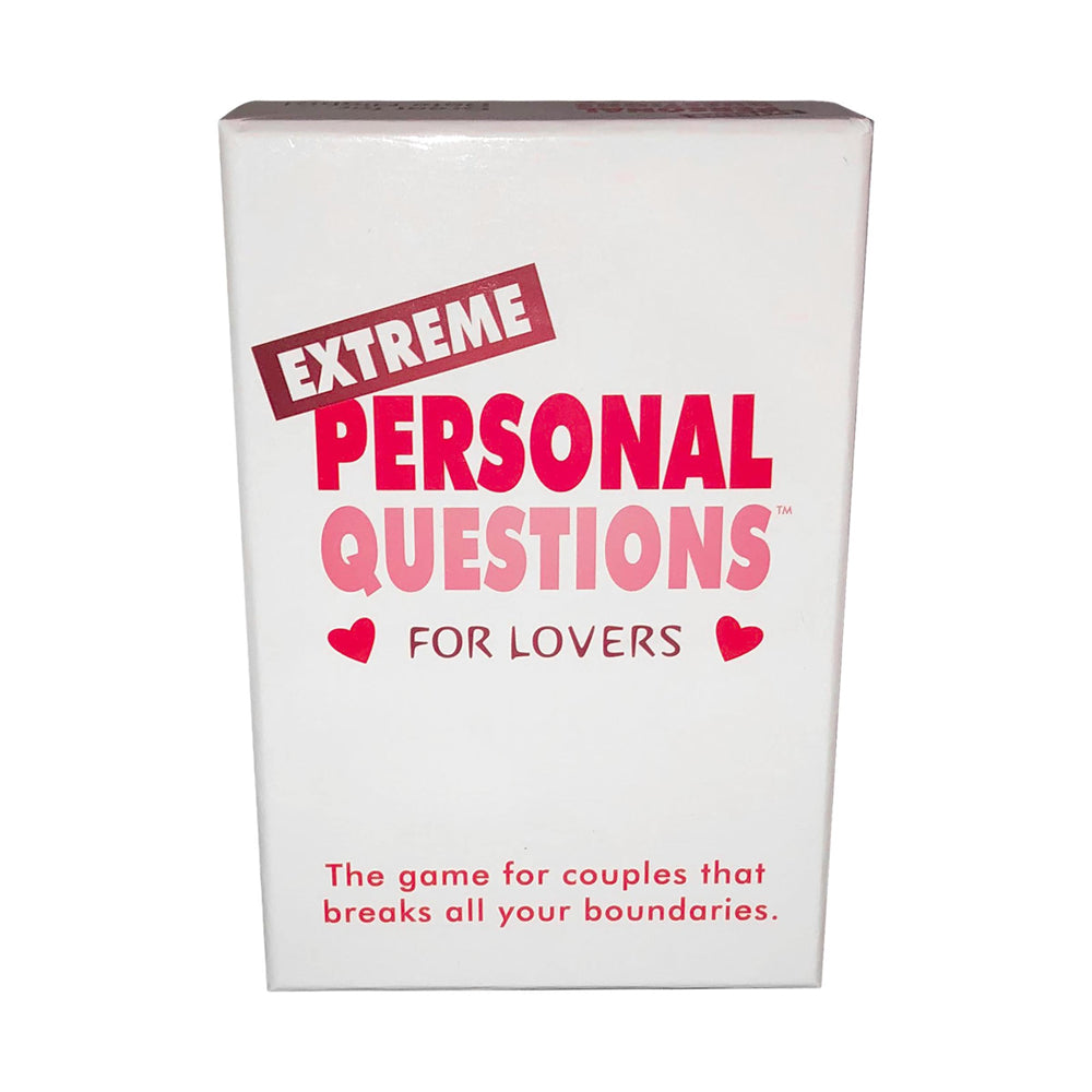 Extreme Personal Questions For Lovers | 825156111147 | Discreet Personal Wellness