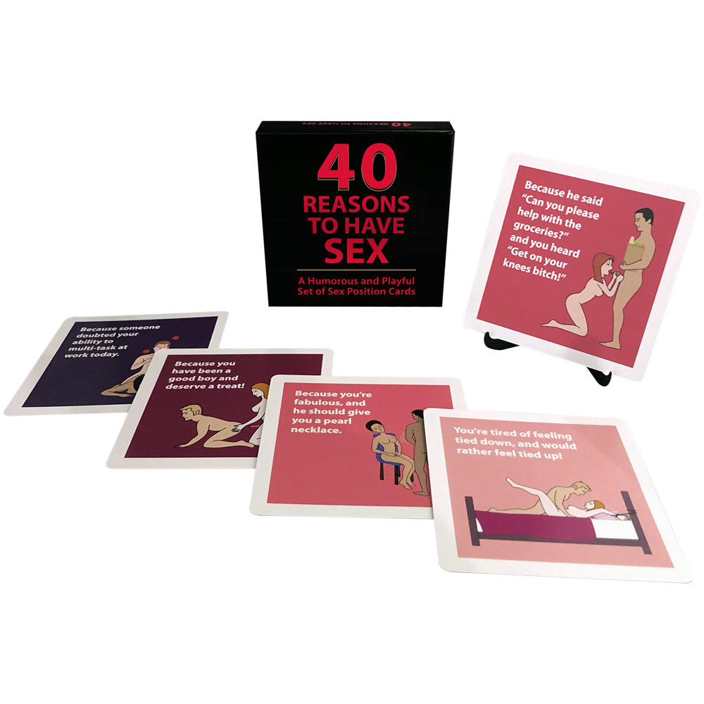 40 Reasons To Have Sex | 825156111437 | Discreet Personal Wellness