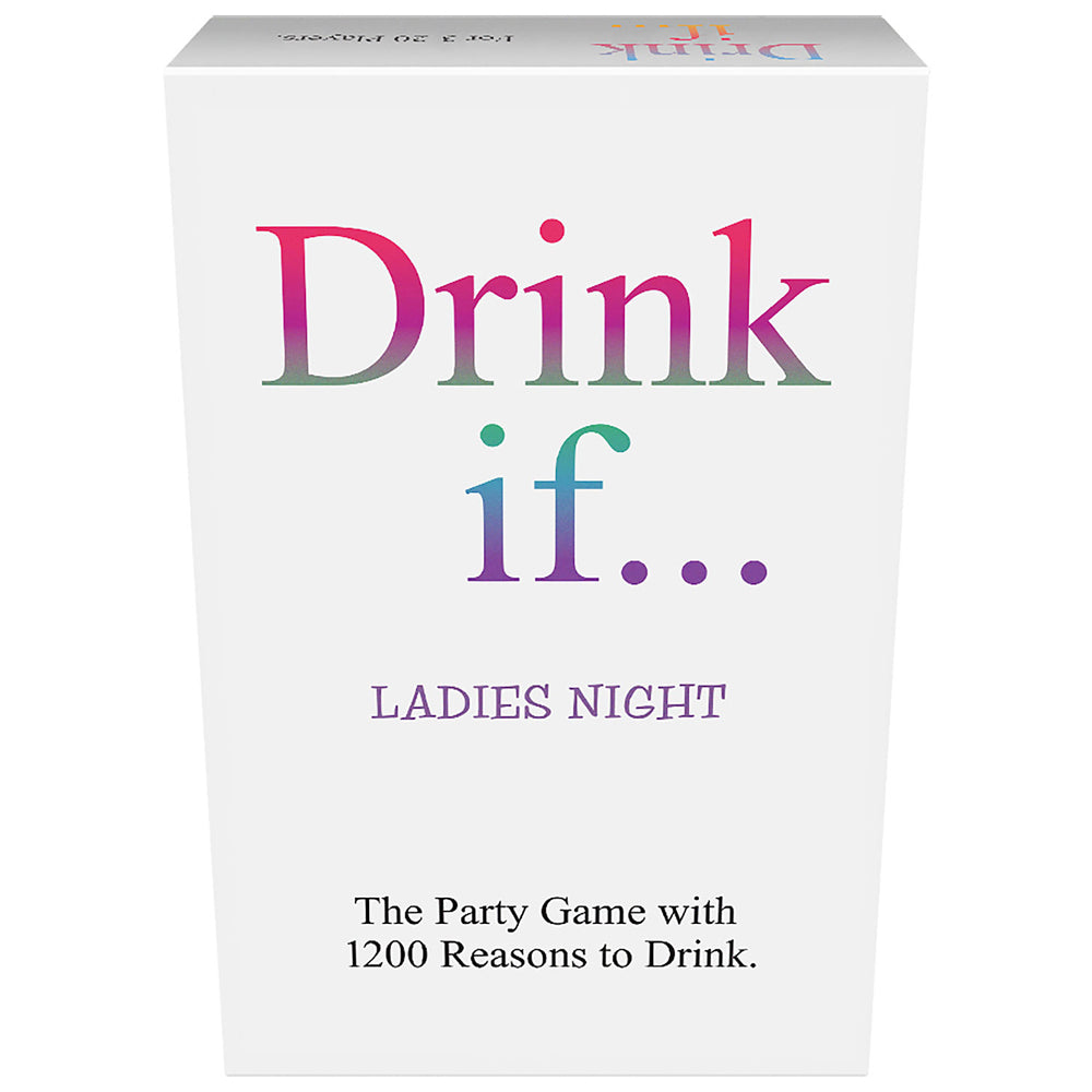 Drink If... Ladies Night | 825156111598 | Discreet Personal Wellness