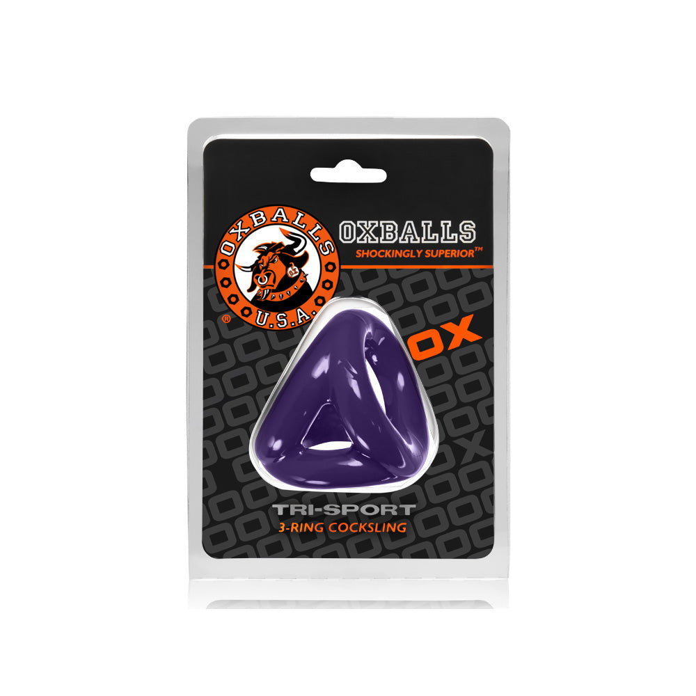 Tri-Sport Penisling Eggplant | 840215107091 | Discreet Personal Wellness