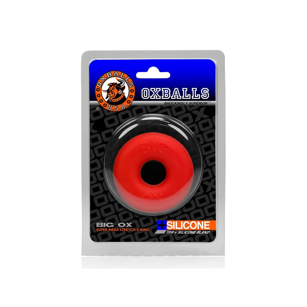 Big Ox Penisring Red Ice | 840215119537 | Discreet Personal Wellness