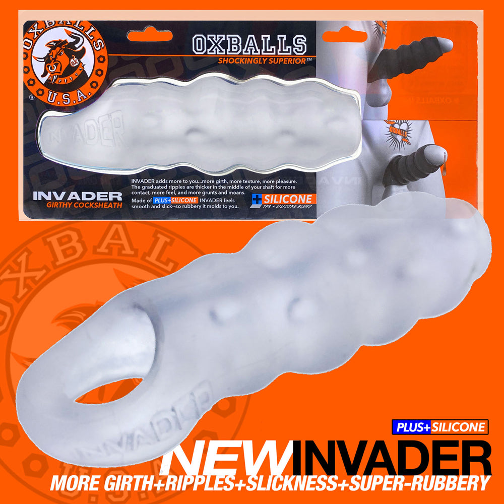 Invader Penisheath Clear Ice | 840215120588 | Discreet Personal Wellness