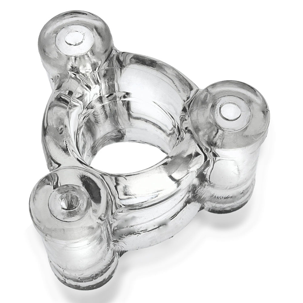 Heavy Squeeze Ballstretcher Clear | 840215120915 | Discreet Personal Wellness