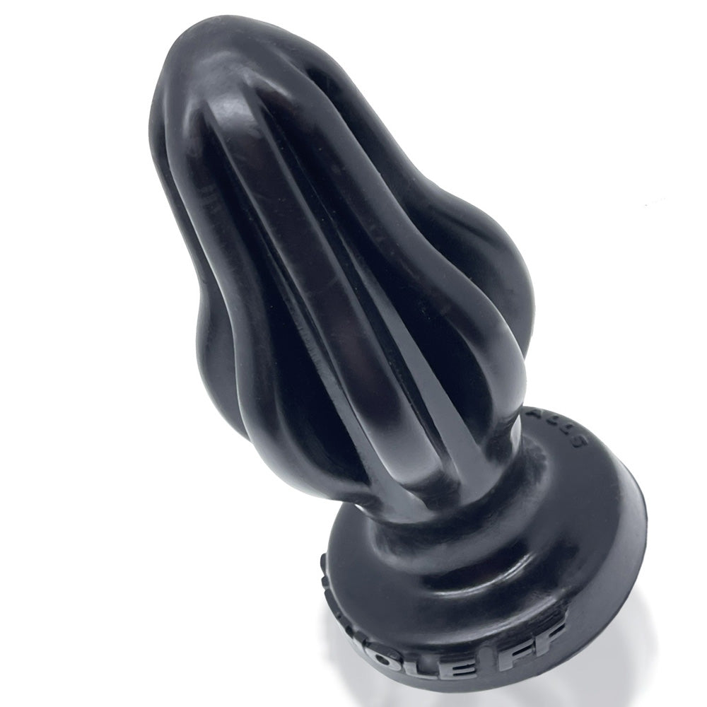 Airhole-1 Finned Plug Black Small | 840215122193 | Discreet Personal Wellness