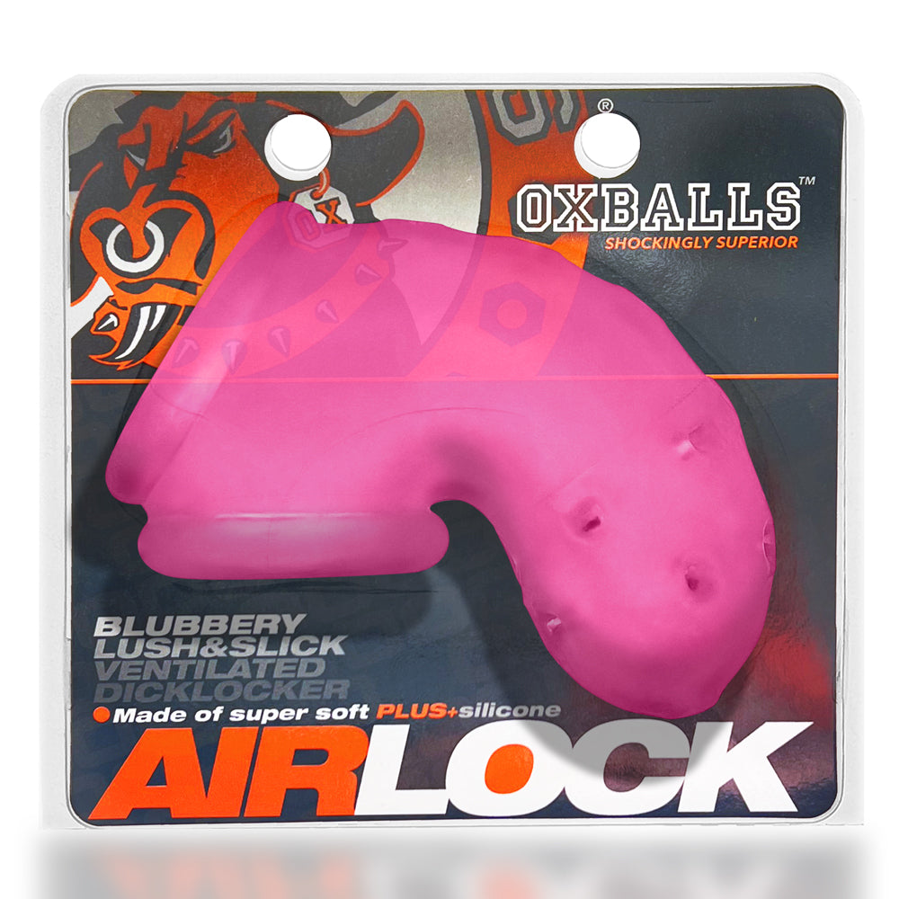 Airlock Air-Lite Vented Chastity Pink Ice | 840215122827 | Discreet Personal Wellness
