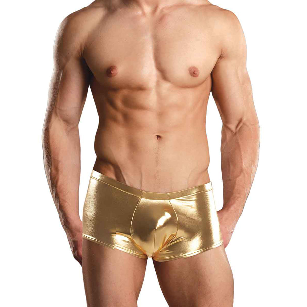Heavy Metal Mini Short Gold M | 845830045643 | Discreet Personal Wellness