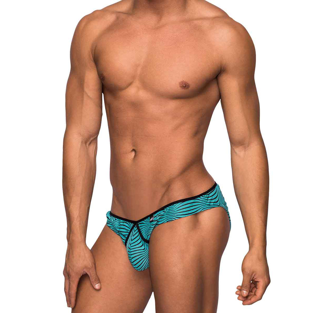 Tranquil Abyss Mini Bikini Seafoam/Blk Large | 845830073882 | Discreet Personal Wellness