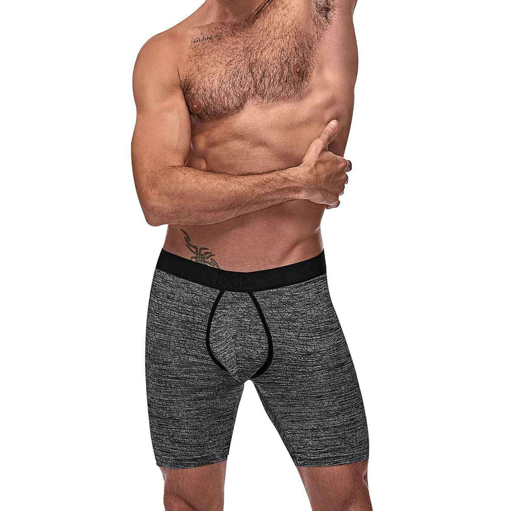 Peak Performance Long Leg Short Grey Small | 845830084390 | Discreet Personal Wellness