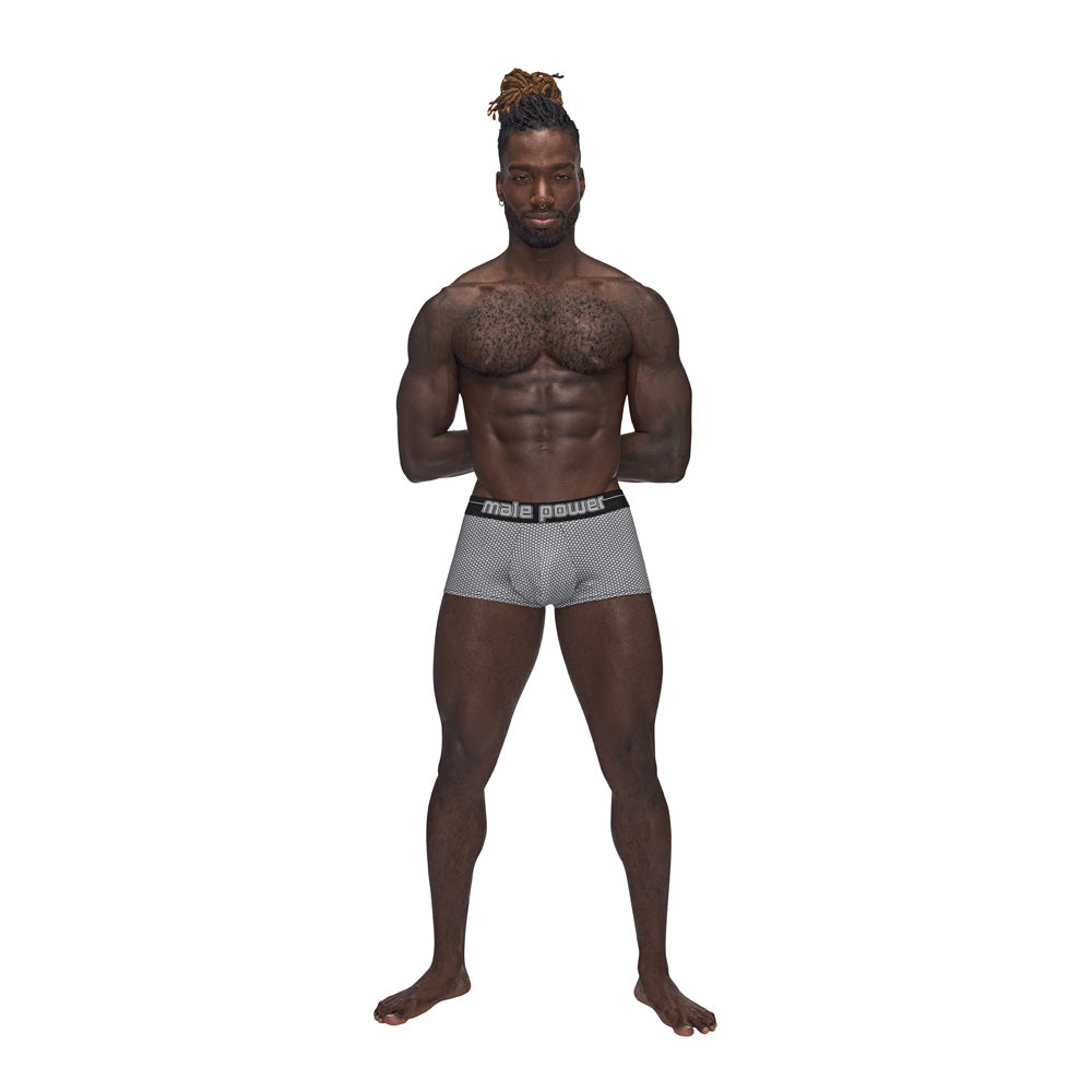 Sexagon Mini Short Grey Xl | 845830086363 | Discreet Personal Wellness