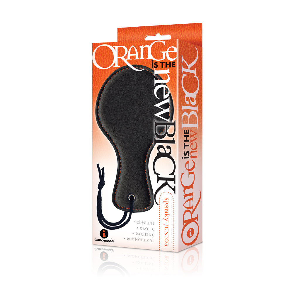 The 9's Orange Is The New Black Spanky Junior Paddle | 847841023177 | Discreet Personal Wellness