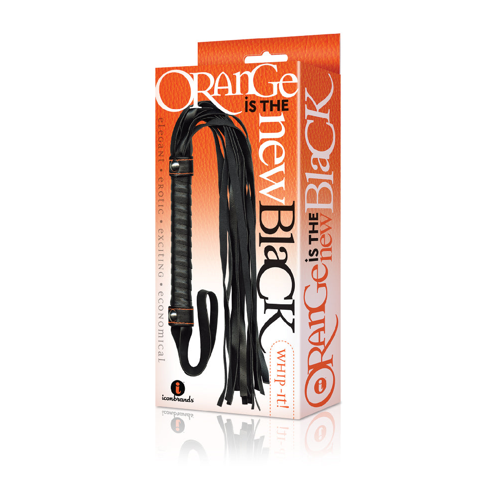 The 9's Orange Is The New Black Whip It | 847841023184 | Discreet Personal Wellness
