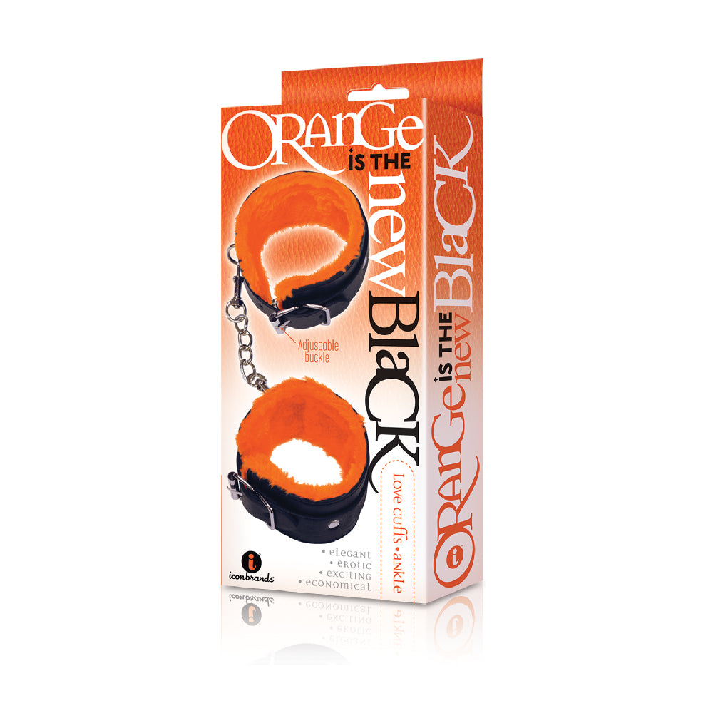 The 9's Orange Is The New Black Love Cuffs Ankle | 847841023214 | Discreet Personal Wellness