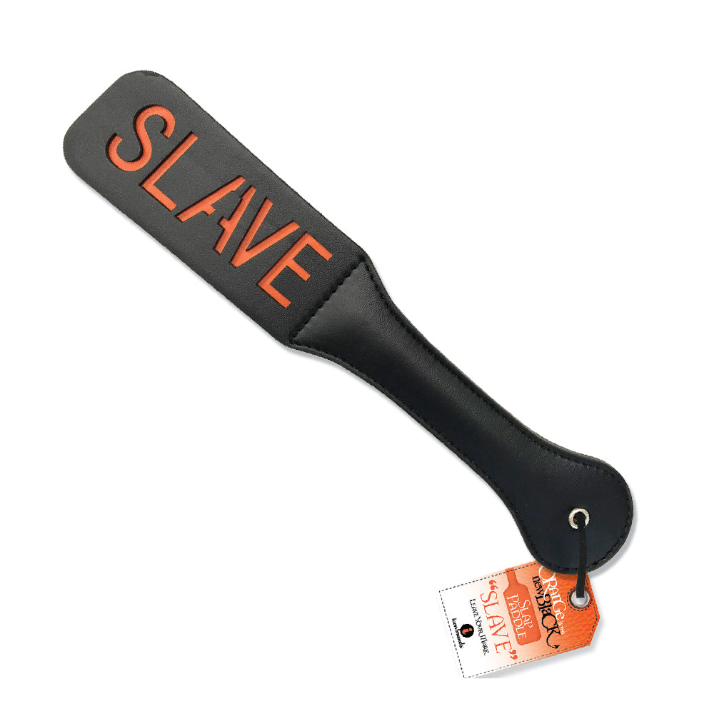 The 9's Orange Is The New Black Slap Paddle Slave | 847841025287 | Discreet Personal Wellness