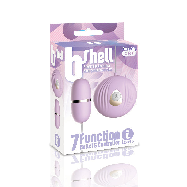 The 9's B-Shell Bullet Vibe Purple | 847841026642 | Discreet Personal Wellness