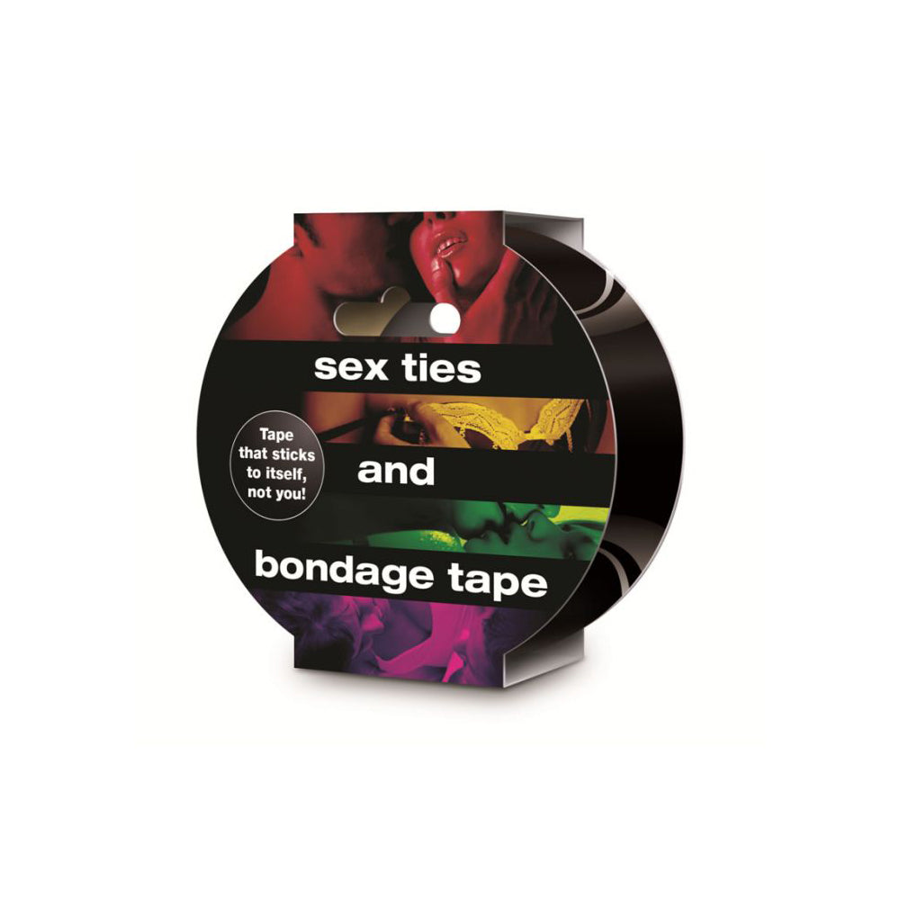 Sex, Ties And Bondage Tape Black | 847878000264 | Discreet Personal Wellness
