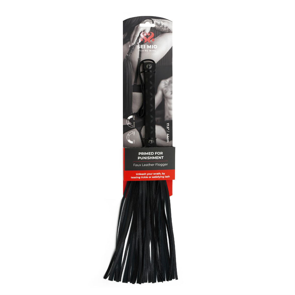 Sei Mio Primed For Punishment Flogger | 847878002398 | Discreet Personal Wellness