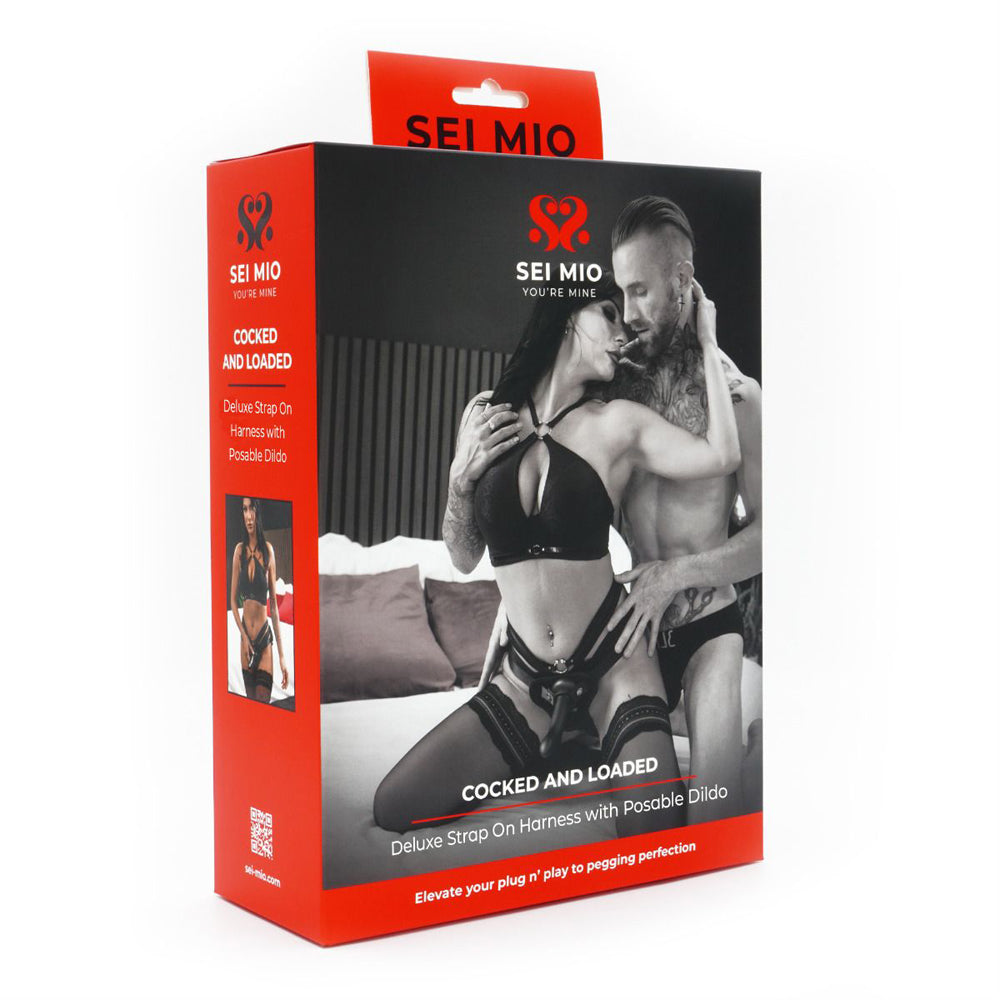 Sei Mio Penised And Loaded Harness And Dildo | 847878002749 | Discreet Personal Wellness