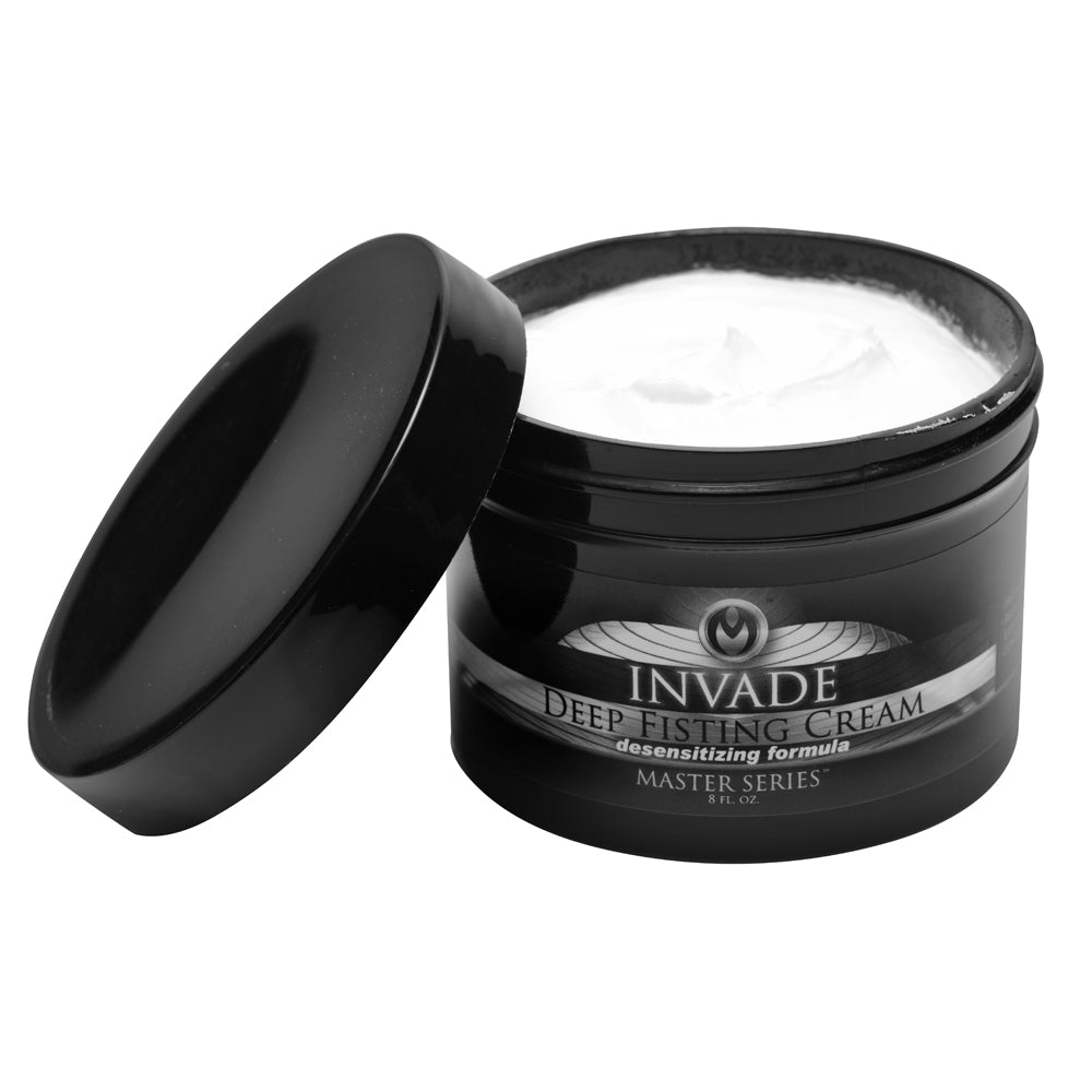Master Series Invade Deep Fisting Cream 8Oz. | 848518005137 | Discreet Personal Wellness