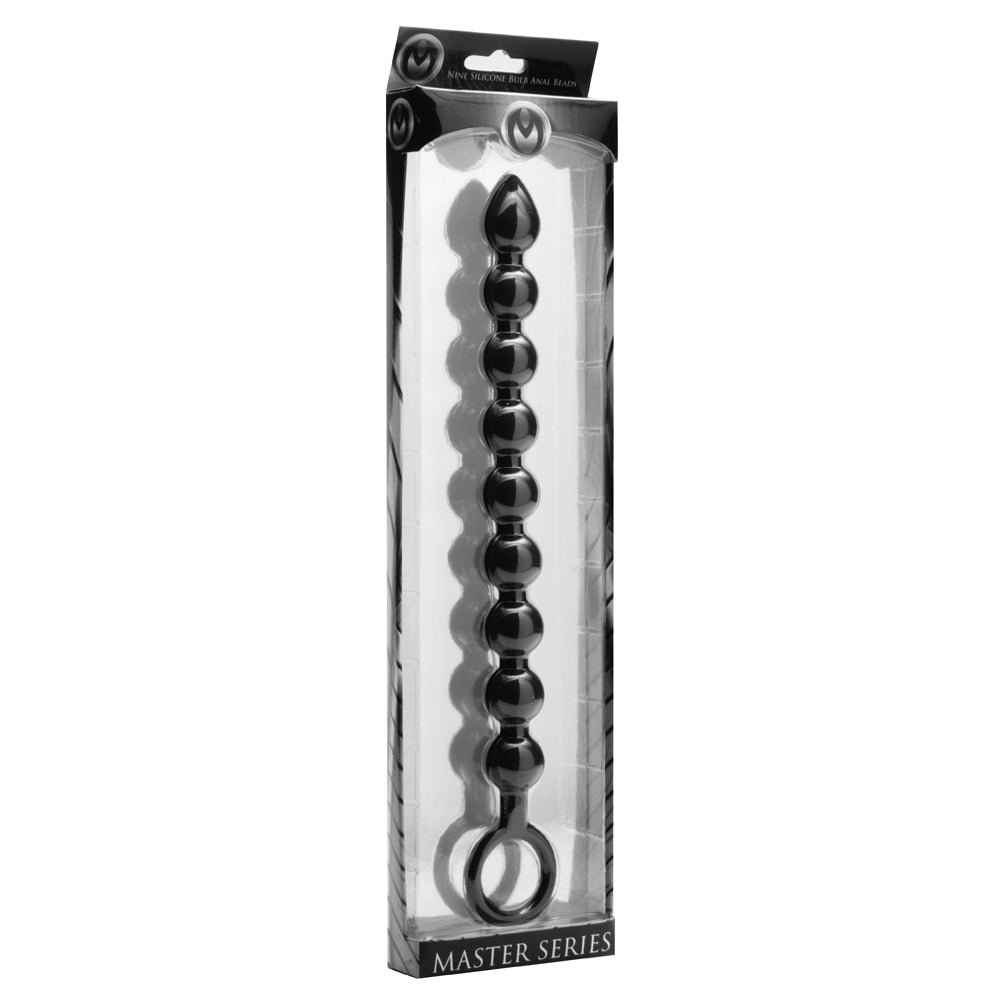 Masters Series Pathicus Nine Bulb Silicone Anal Wand | 848518009739 | Discreet Personal Wellness