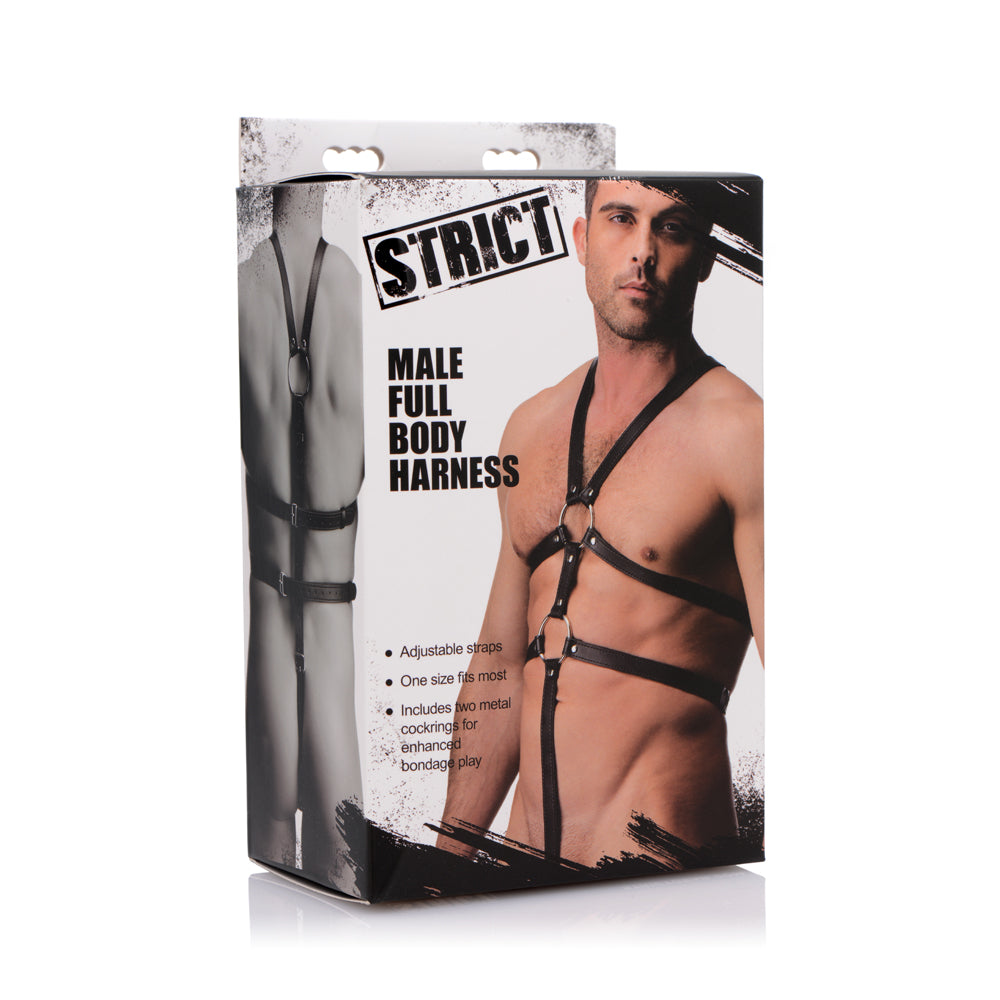 Strict Male Body Harness | 848518026668 | Discreet Personal Wellness