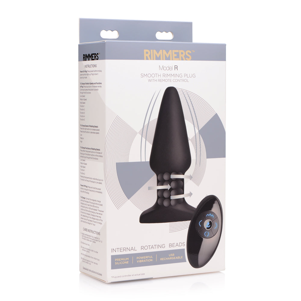 Rimmers Model R Smooth Rimming Plug | 848518028389 | Discreet Personal Wellness