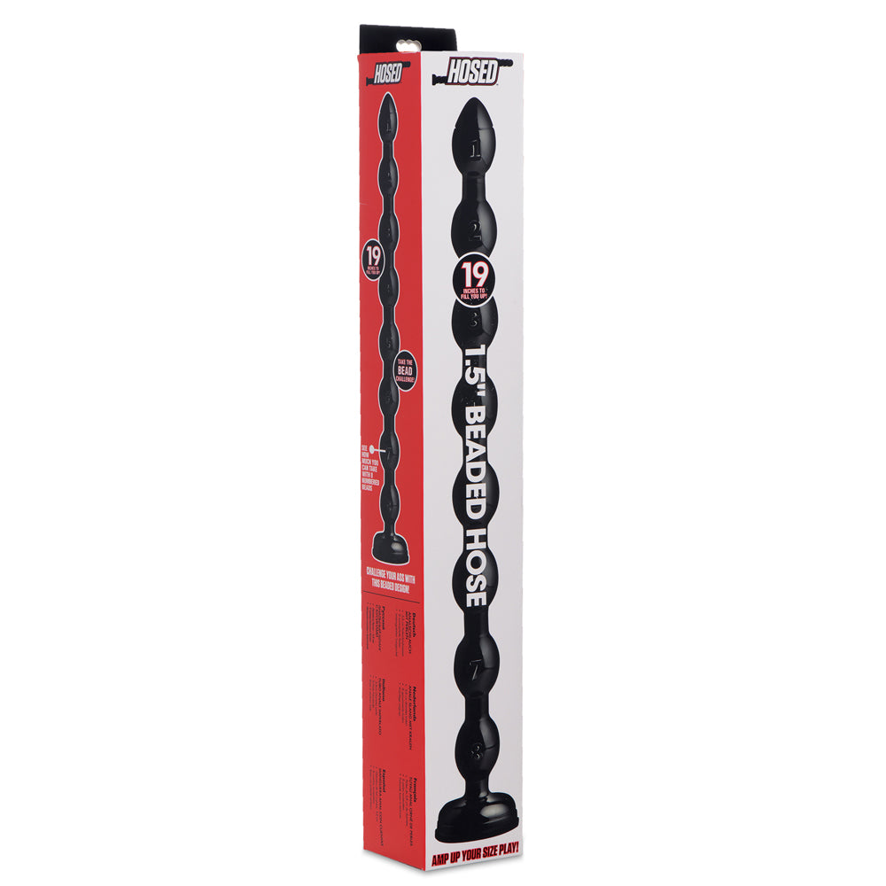 Hosed 19 Inch Beaded Anal Snake | 848518029621 | Discreet Personal Wellness
