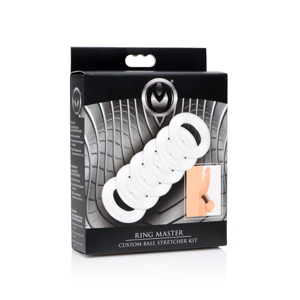 Master Series Ring Master Custom Ball Stretcher Kit | 848518029652 | Discreet Personal Wellness