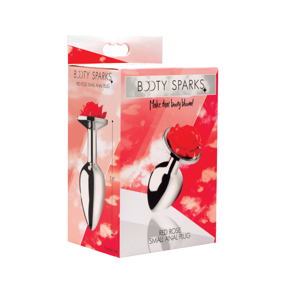 Booty Sparks Red Rose - Small Anal Plug | 848518029911 | Discreet Personal Wellness