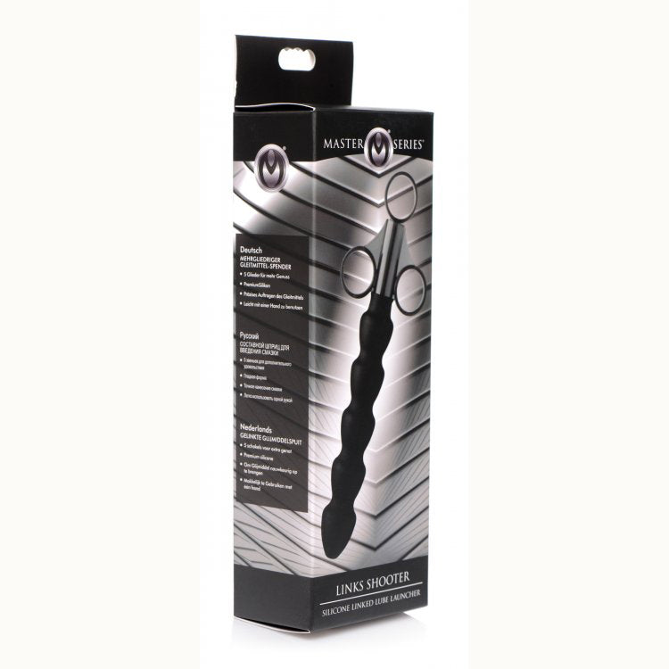 Master Series Silicone Links Lubricant Launcher | 848518033024 | Discreet Personal Wellness
