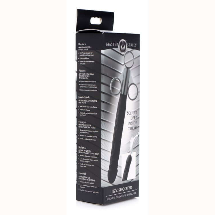 Master Series Shooter Silicone Lubricant Launcher | 848518033697 | Discreet Personal Wellness
