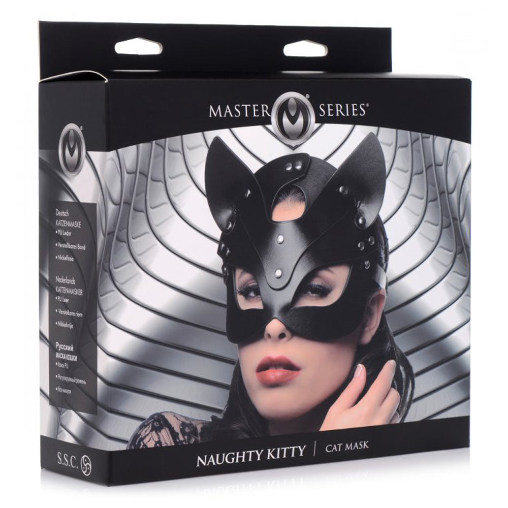 Master Series Naughty Kitty Cat Mask | 848518033901 | Discreet Personal Wellness