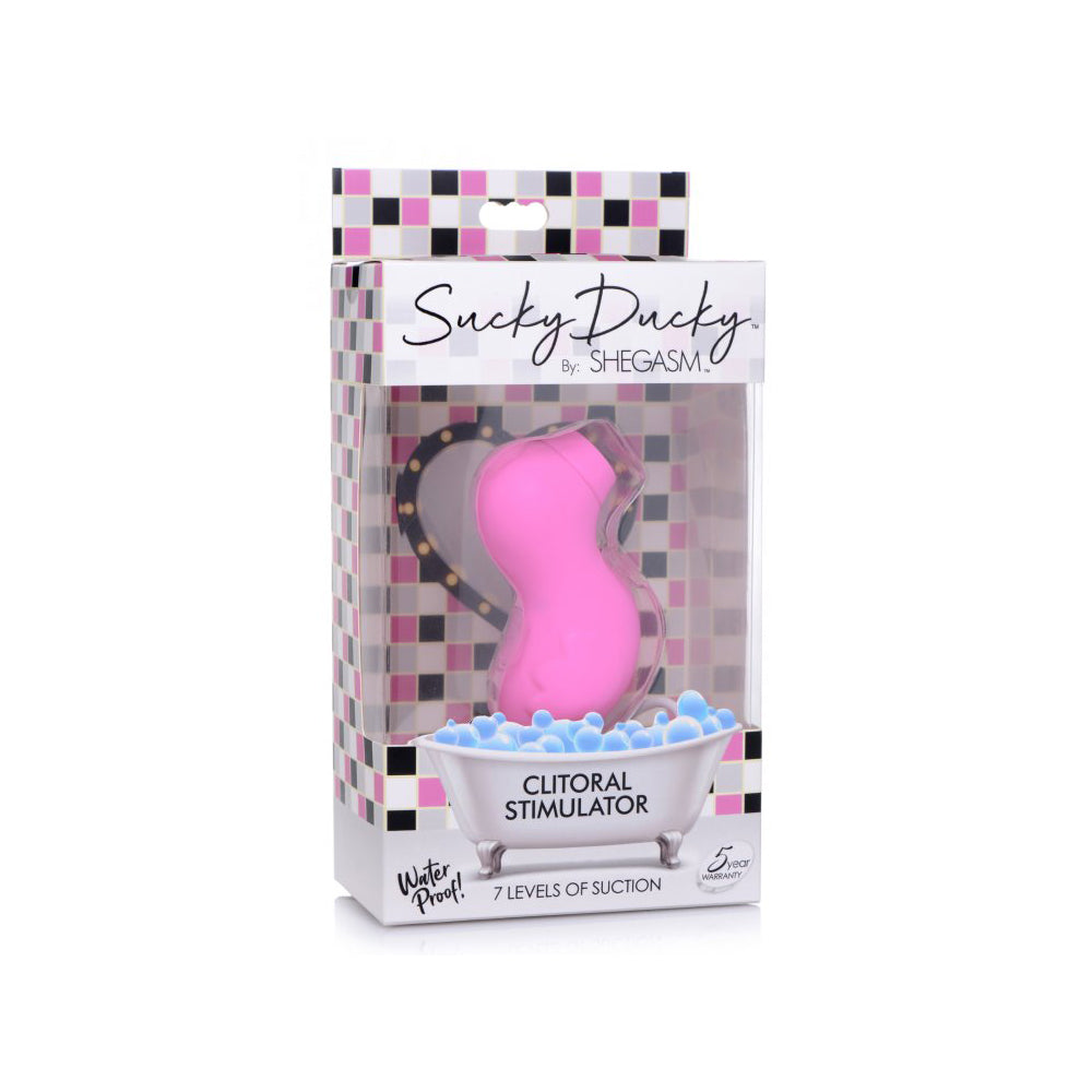 Inmi Shegasm Sucky Ducky Clitoral Stimulator Pink | 848518042873 | Discreet Personal Wellness
