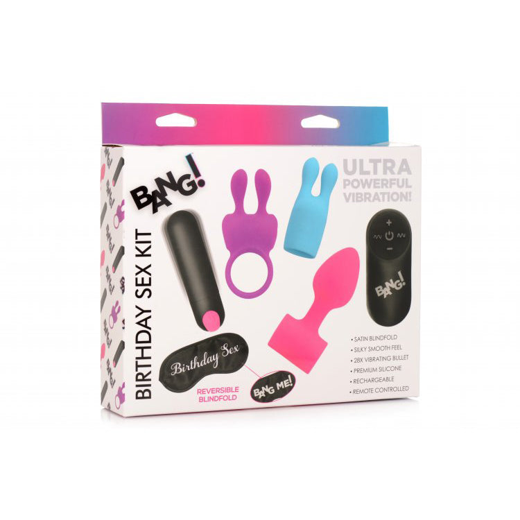 Bang! Birthday Sex Kit | 848518043078 | Discreet Personal Wellness
