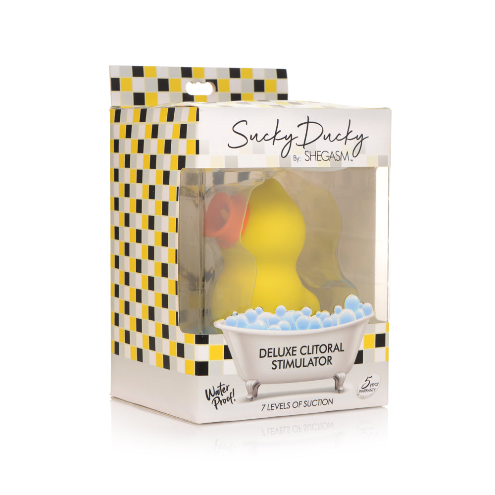 Inmi Shegasm Sucky Ducky Deluxe Clitoral Stimulator | 848518045379 | Discreet Personal Wellness
