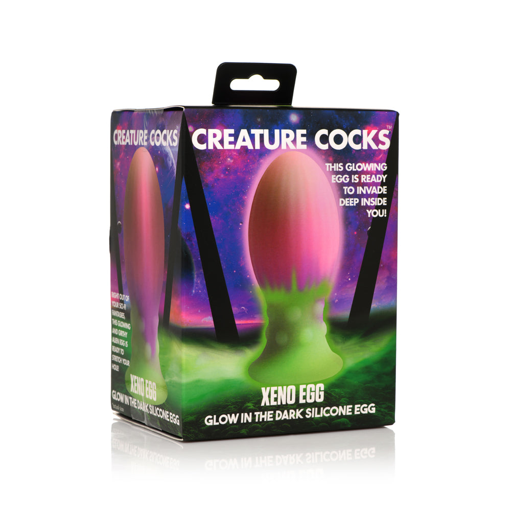 Creature Penis Xeno Egg Glow In The Dark Silicone Egg | 848518049063 | Discreet Personal Wellness